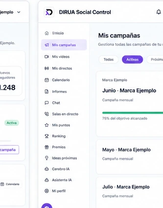 Listado de campañas