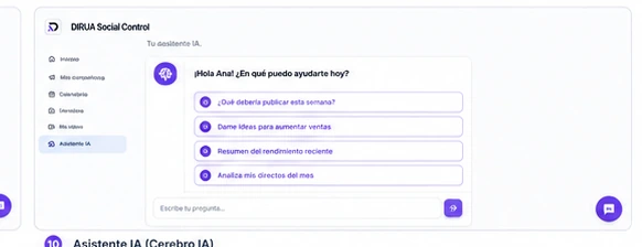Asistente IA de SocialControl App